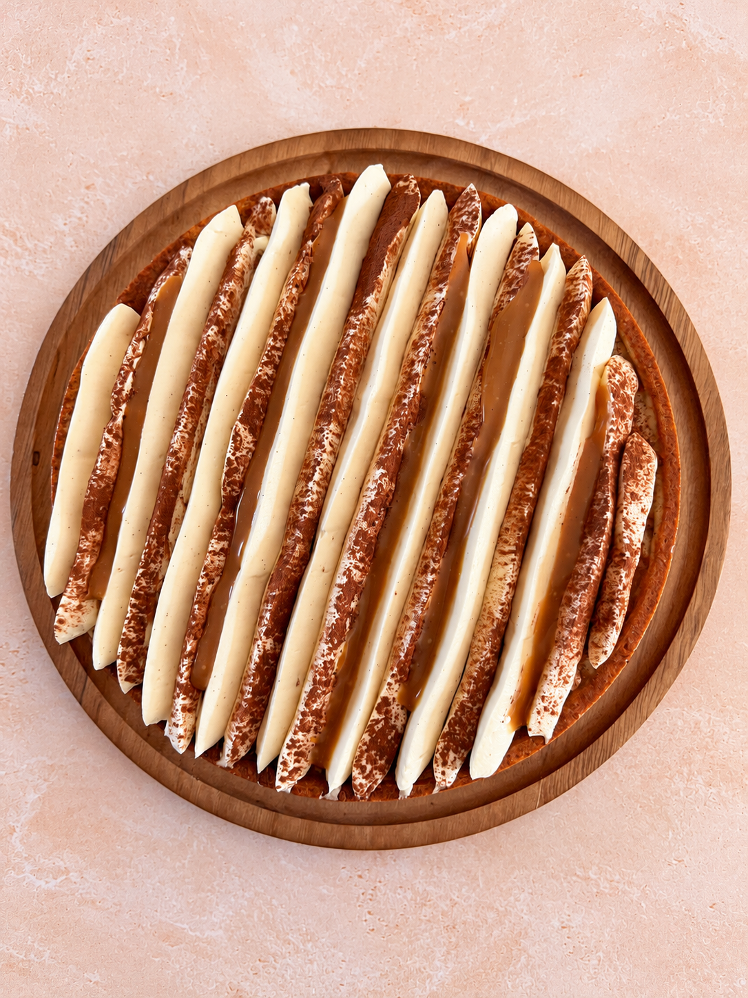 tarte caramel café vanille