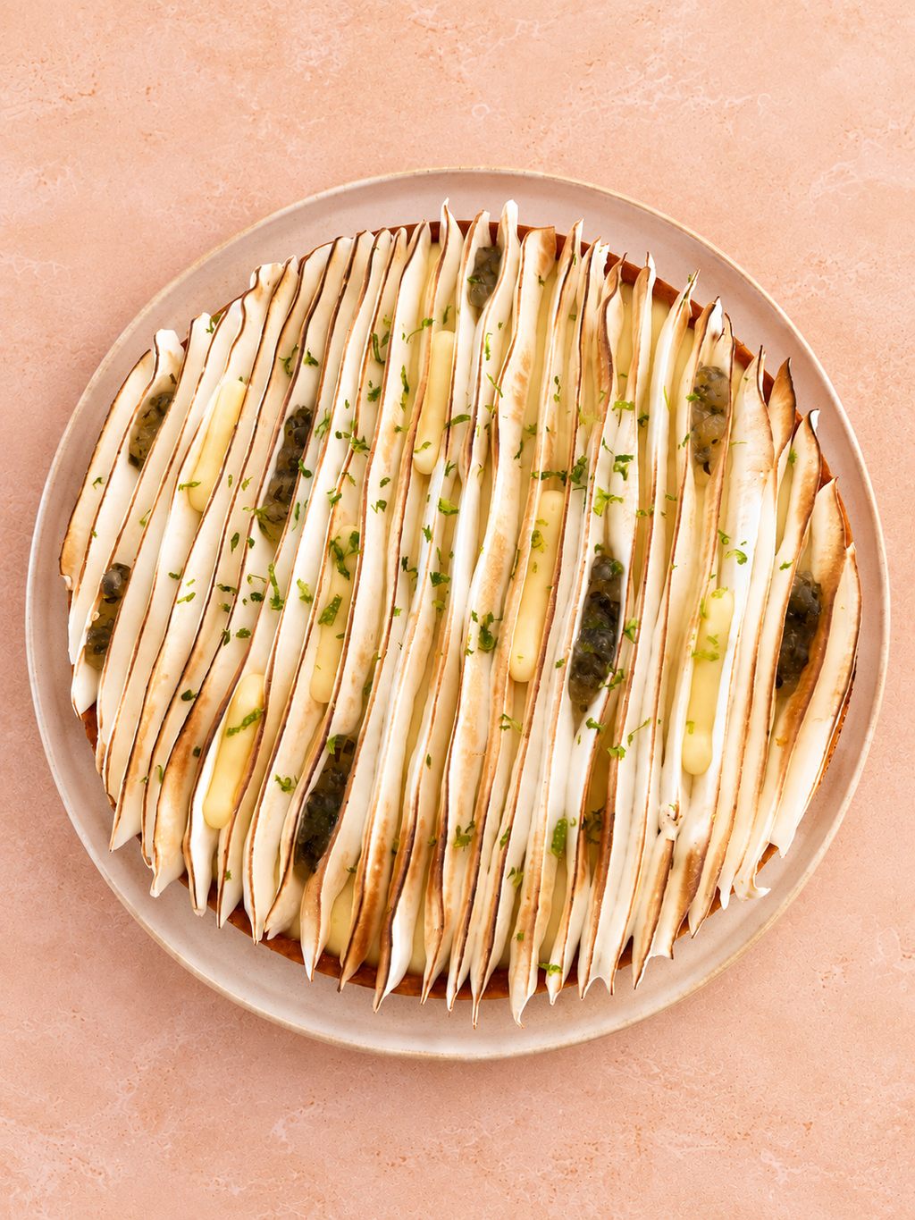 tarte citron meringue basilic